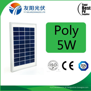 Painel solar de alta qualidade 5W para sistema solar Pico